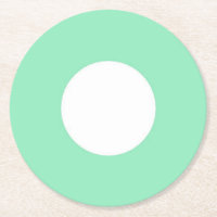 White Dot Moderne elegante legante Blank Mint Gree