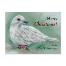 White Dove in the Pine Personalisierte Weihnachten