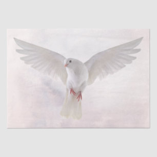White Dove Wassercolor Seidenpapier