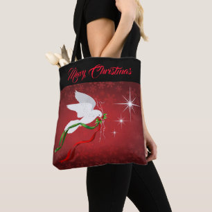 White DoveTote Bag Tasche