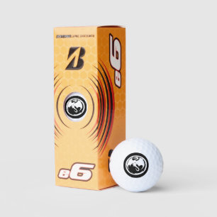 White Dragon Bridgestone e6 balles de golf 3 pk