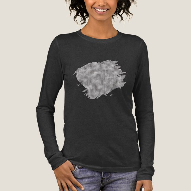 White Echo Tri-Blend Shirt (Vorderseite)