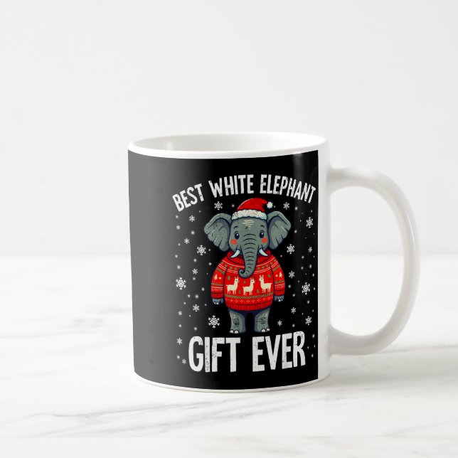 White Elephant Ever Christmas Xmas Under 15 20  Kaffeetasse (Rechts)