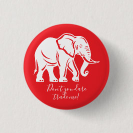White Elephant Gag Gift Button