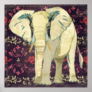 White Elephant Poster