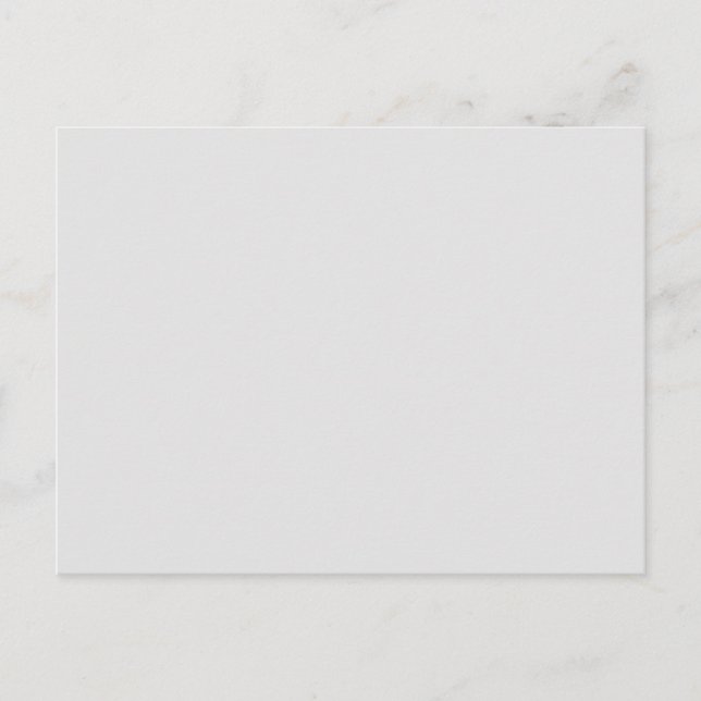 White #FFFF, Aqua Haze Postkarte (Vorderseite)