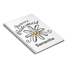 White Floral Junior Bridesmaid