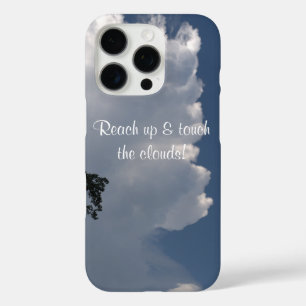 White Fluffy Clouds Handy Case