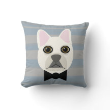 White French Bulldog, Streifen
