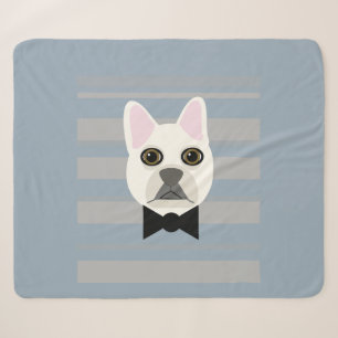 White French Bulldog, Streifen Sherpadecke