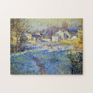 White Frost Monet Feine Kunst