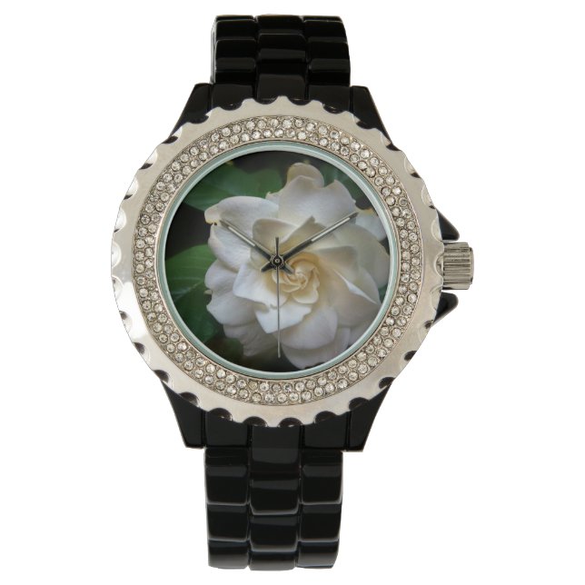 White Gardenia Armbanduhr (Vorderseite)