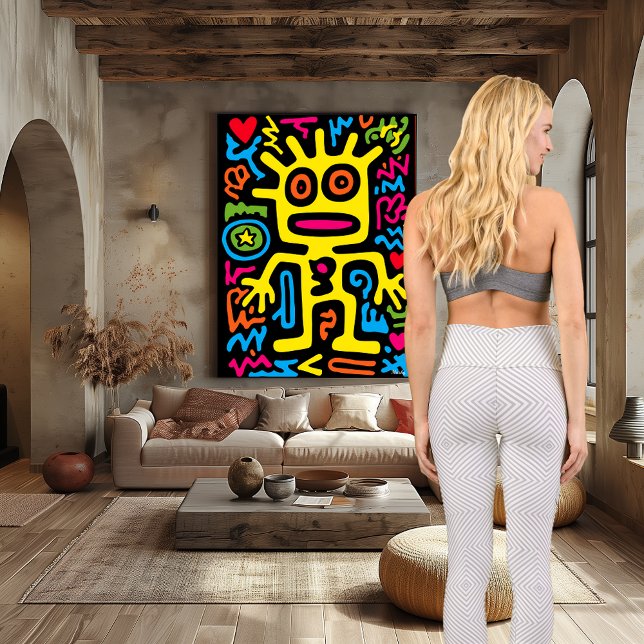 White Geometric Diamond: Benutzerdefinierter Text  Capri Leggings (Von Creator hochgeladen)