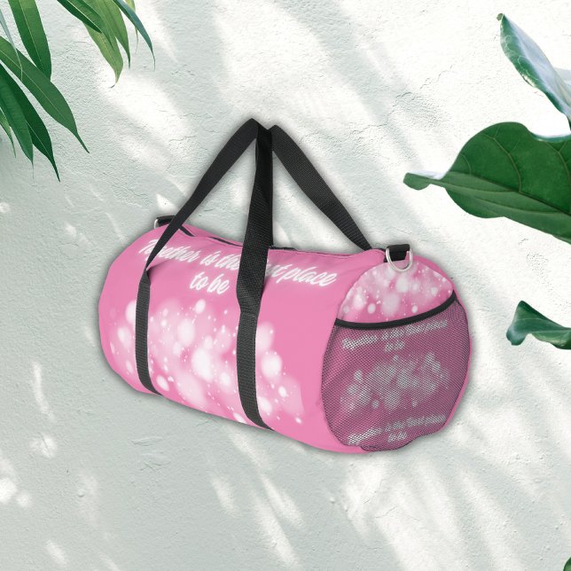 White Glow "Together is the Best place to Be" | Duffle Bag (Von Creator hochgeladen)