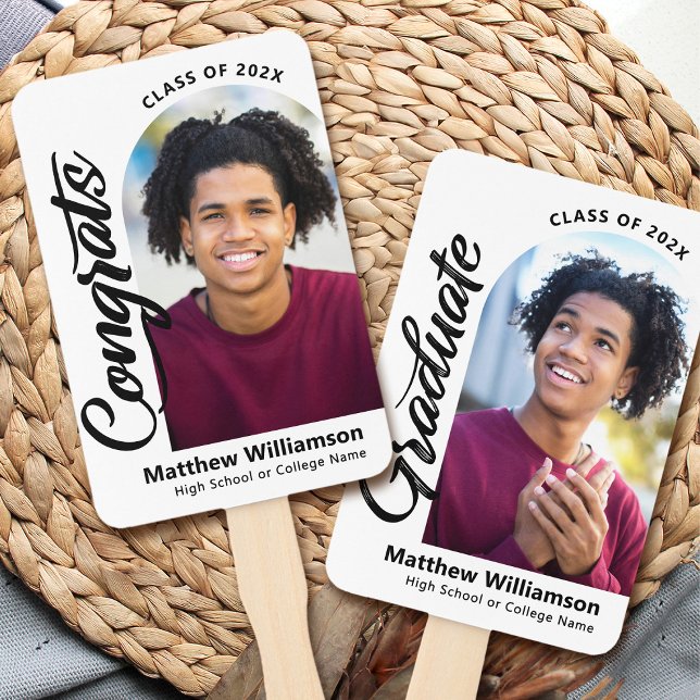 White Glückwunschs Grad 2 Foto Arch Fett Schwarzes Fächer (Von Creator hochgeladen)