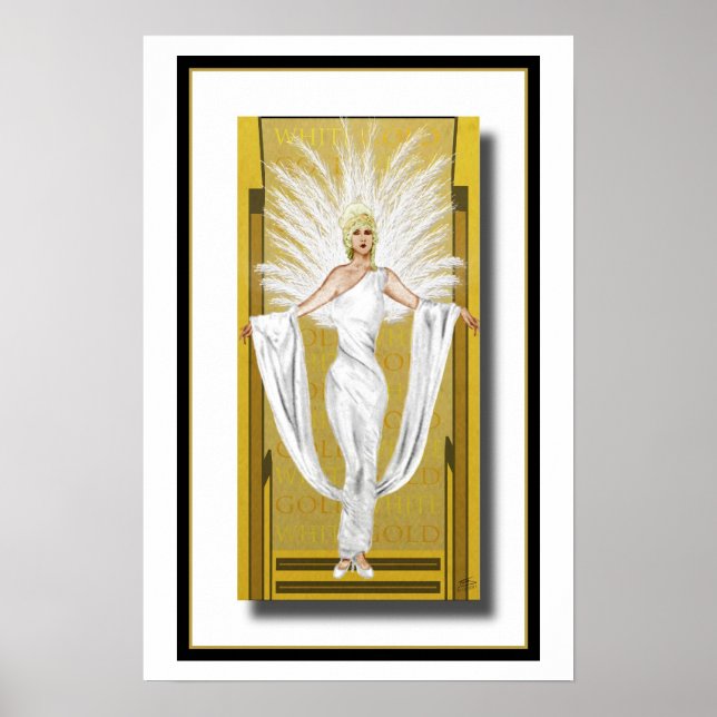 White Gold Poster (Vorne)