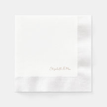 White Gold Script Namen Hochzeitsempfehlung