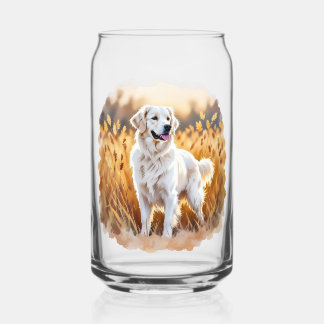 White Golden Retriever Dog