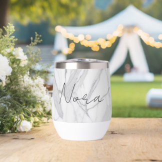 White Gray Personalized Marble Texture