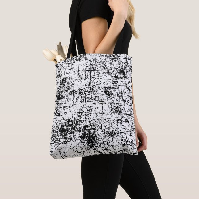 White Grunge Tasche (Von Nahem)