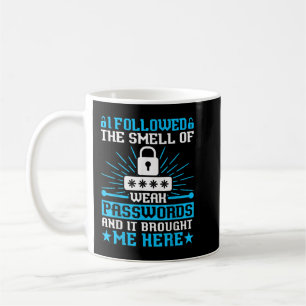 White Hat Ethical Hacker - Cyber Network Security Kaffeetasse