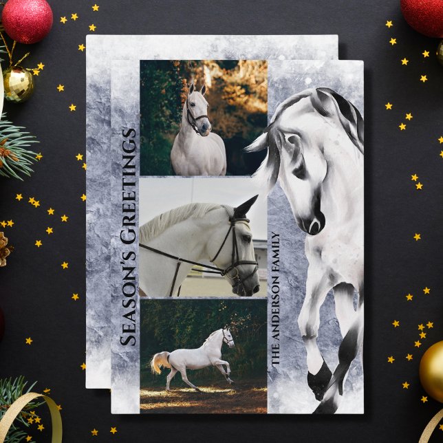 White Horse 3 FOTO Weihnachten Weihnachten (Von Creator hochgeladen)
