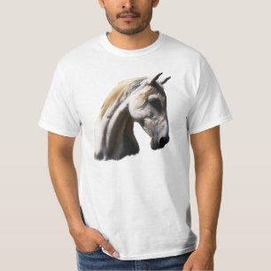 White Horse Equine Art T - Shirt