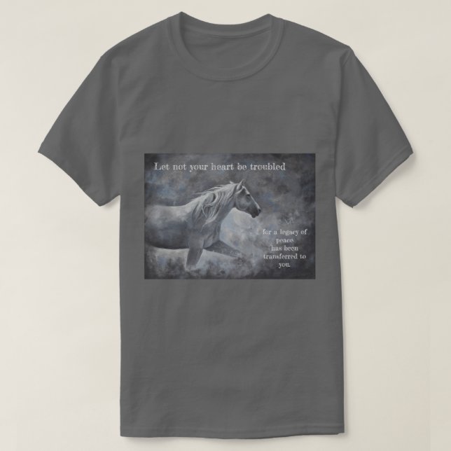White Horse Inspiration T - Shirt (Design vorne)