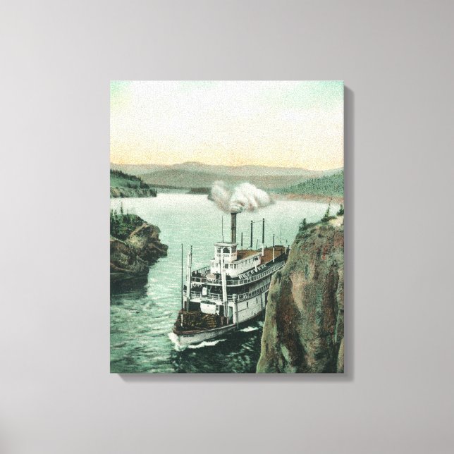 White Horse Steamer Leinwanddruck (Vorderseite)