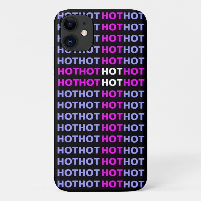 WHITE HOT iPhone 11 Fall Case-Mate iPhone Hülle (Rückseite)