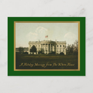White House Vintage Weihnachten Postcard