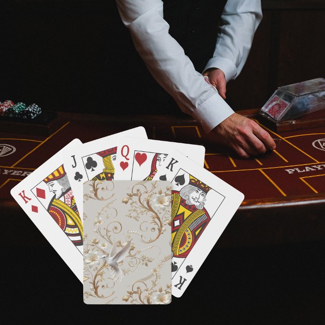 White Hummingbird Spielkarten (Von Creator hochgeladen)