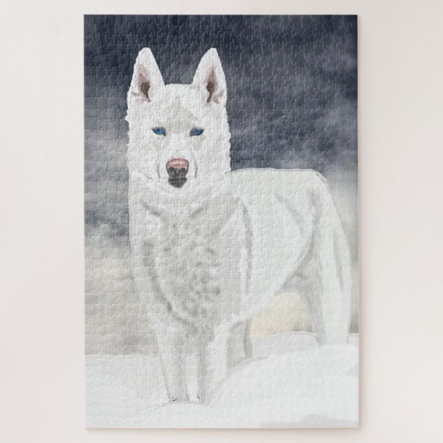 White Husky (Vertikal)