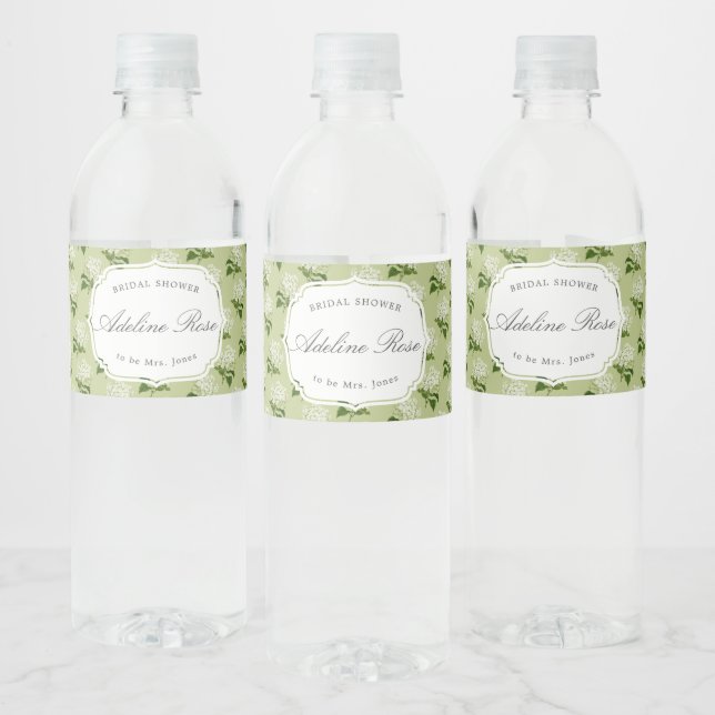 White Hydrangea Elegantes Brautparty (Flaschen)