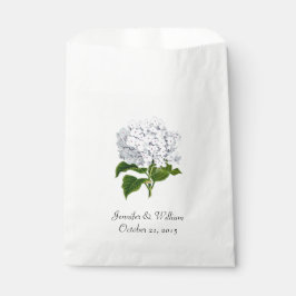White Hydrangea Gastgeschenk Hochzeit Bag Geschenktütchen