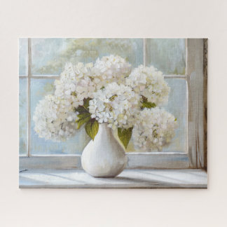 White Hydrangea, Hütte Core, Vintager Stil