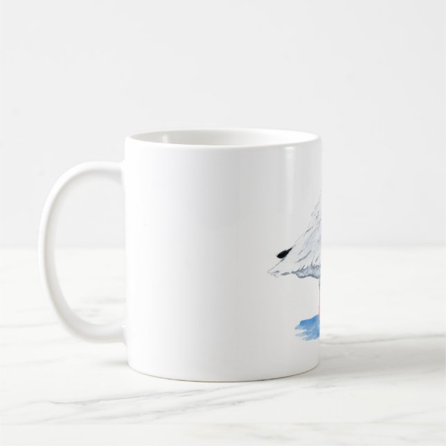 White Ibis auf eine Tasse (Links)