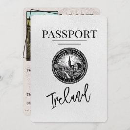White Ireland Pass Save the Date