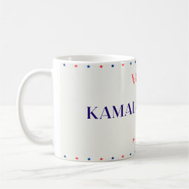 White Kamala Harris Tasse