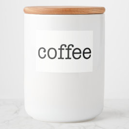 White Keramik Kitchen Canisters Zuhause Food Stora Lebensmitteletikett