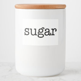 White Keramik Kitchen Canisters Zuhause Food Stora Lebensmitteletikett