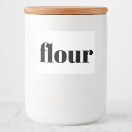 White Keramik Kitchen Canisters Zuhause Food Stora Lebensmitteletikett