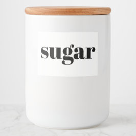 White Keramik Kitchen Canisters Zuhause Food Stora Lebensmitteletikett
