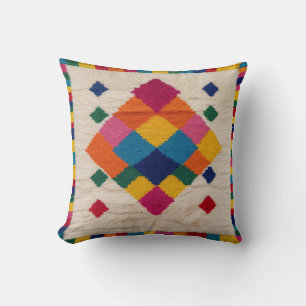 White Kilim Coussins : L'art de l'élégance orienta