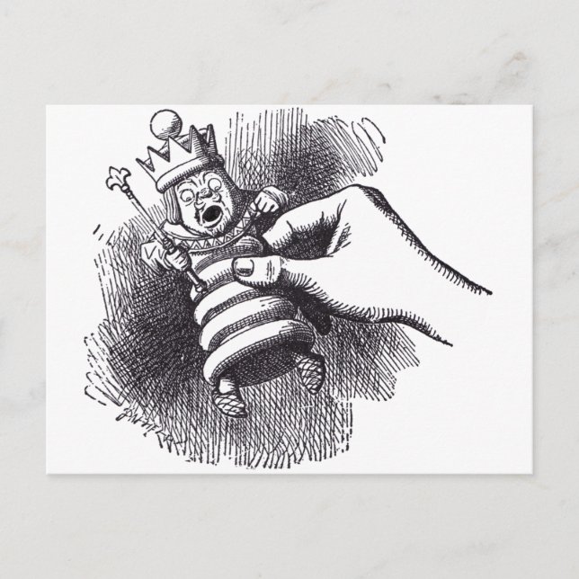 White King Postkarte (Vorderseite)