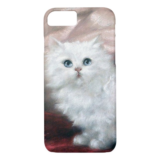 White Kitten, Carl Kahler Case-Mate iPhone Hülle (Rückseite)