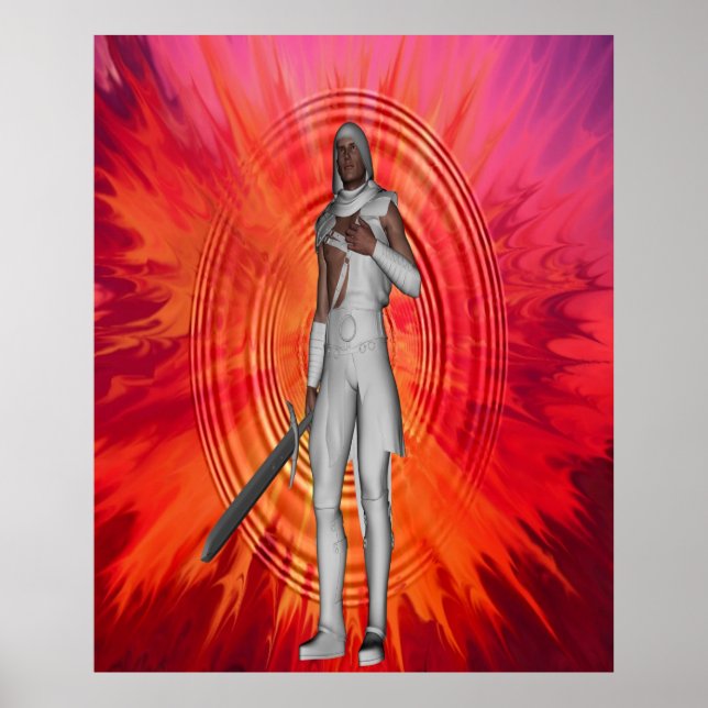 White Knight Poster (Vorne)