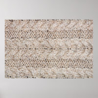White knitting wool texture background.