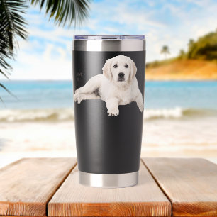 White Labrador Retriever Yellow Liebe Labrador Mam Thermobecher