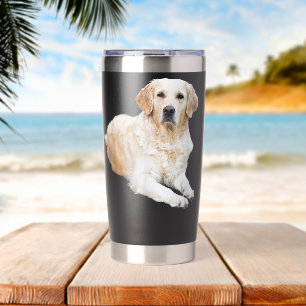 White Labrador Retriever Yellow Liebe Labrador Mam Thermobecher